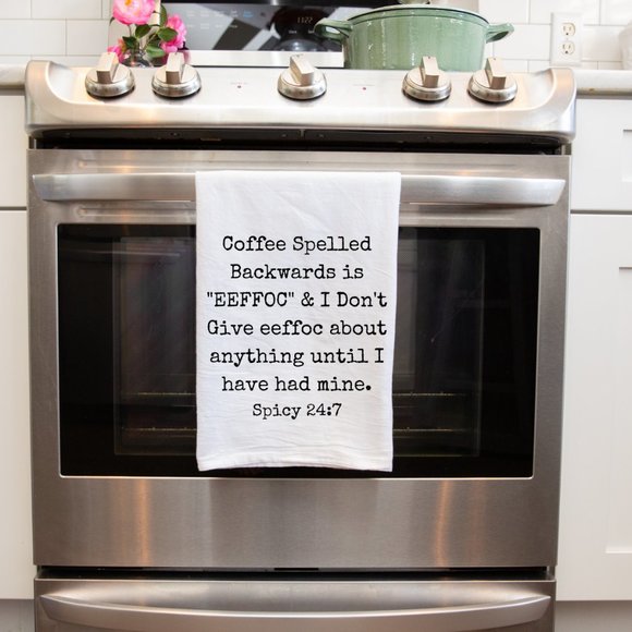 Hand Crafted Other - Funny Kitchen Tea Towels Decorative House Warming Gifts Home Handmade Decor